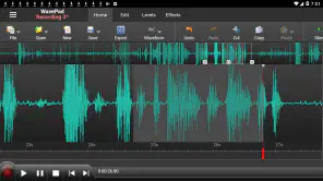 WavePad Audio Editor screenshot 1