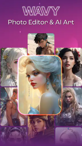 Wavy: Photo Editor & AI Art screenshot 1