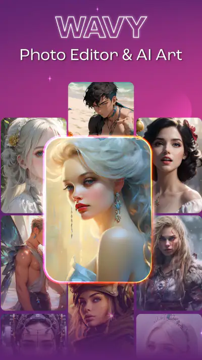 Wavy: Photo Editor & AI Art screenshot 1