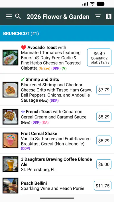 WDW Food&Wine screenshot 1