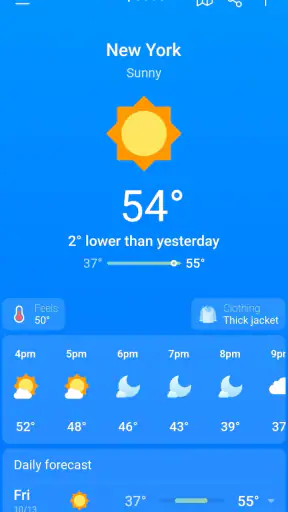 Weather & Clima - Weather Sky screenshot 1