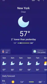 Weather & Clima - Weather Sky screenshot