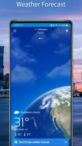 Weather Forecast (Radar Map) screenshot 1