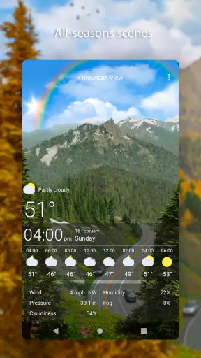 Weather Live Wallpapers screenshot 1