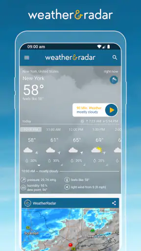 Weather & Radar - Storm radar screenshot 1
