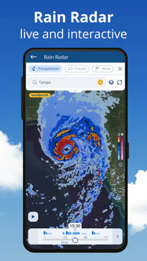 weather24: Forecast & Radar screenshot 1