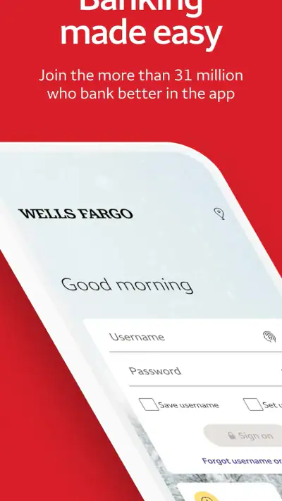 Wells Fargo Mobile® screenshot 1