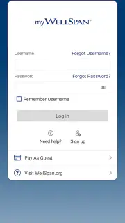 WellSpan screenshot 1