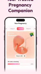 WeMoms Pregnancy Baby Tracker screenshot
