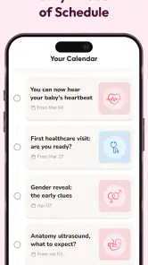 WeMoms Pregnancy Baby Tracker screenshot