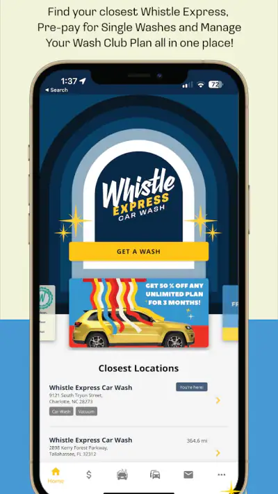 Whistle Express Car Wash screenshot 1