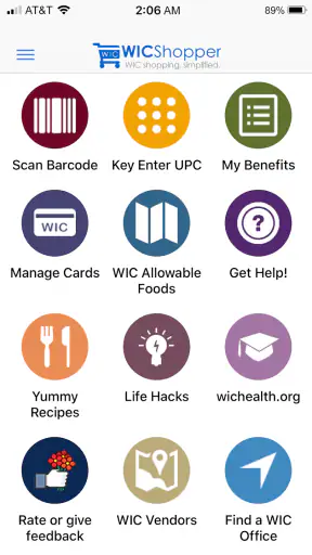 WICShopper screenshot 1