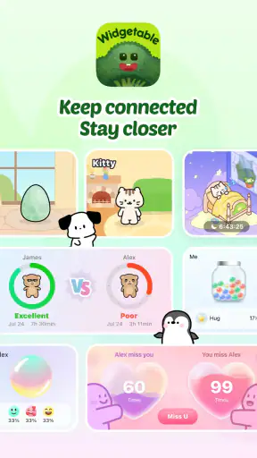 Widgetable: Besties & Couples screenshot 1