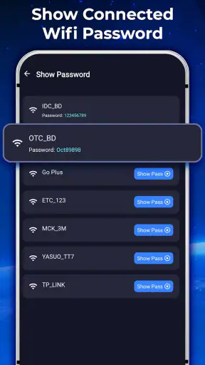 Wifi Password Show: Master Key screenshot 1