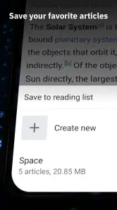 Wikipedia screenshot