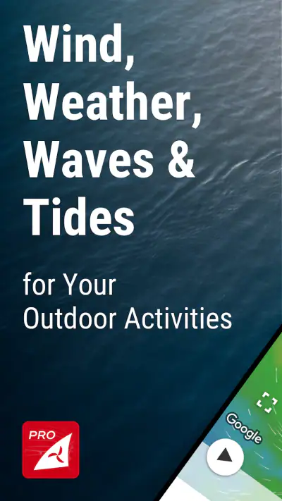 Windfinder Pro: Wind & Weather screenshot 1