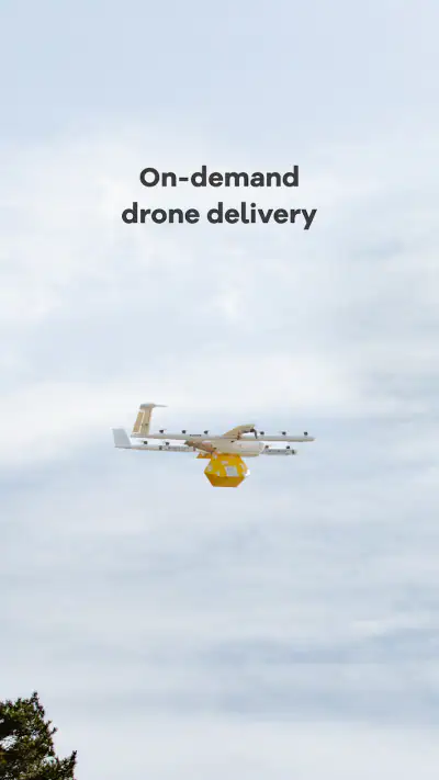 Wing - Drone delivery screenshot 1