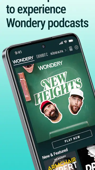 Wondery: Discover Podcasts screenshot 1