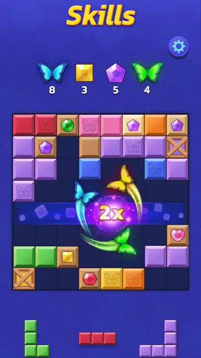 Woodoku Blast screenshot 1
