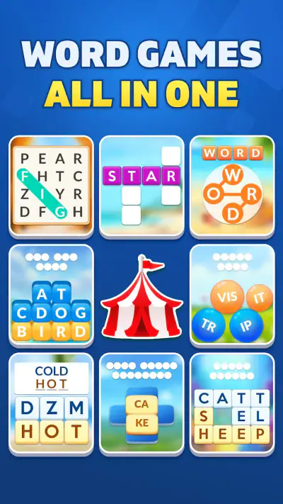 Word Carnival - All in One screenshot 1