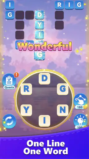 Word Line: Word Puzzle Game screenshot 1