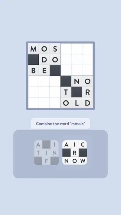 Word Mosaic screenshot 1