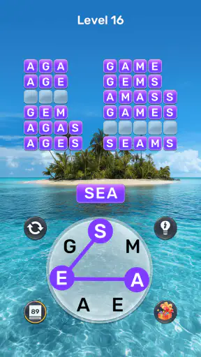 Word Oasis: Calm Puzzle Game screenshot 1