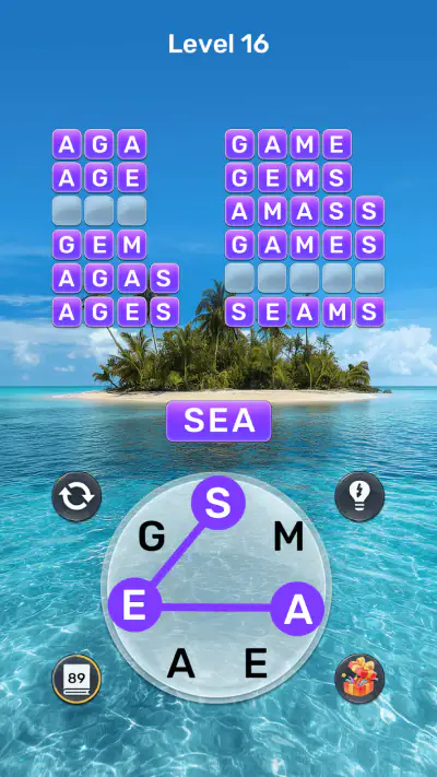 Word Oasis: Calm Puzzle Game screenshot 1