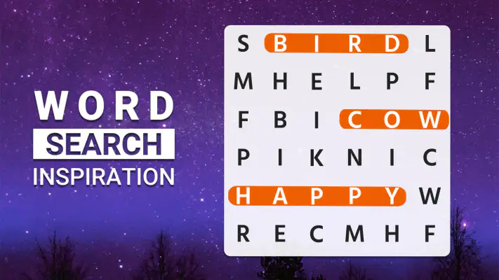 Word Search Inspiration screenshot 1