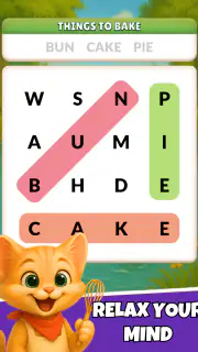 Word Search Meow - Cat Puzzle screenshot 7