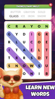 Word Search Meow - Cat Puzzle screenshot 8