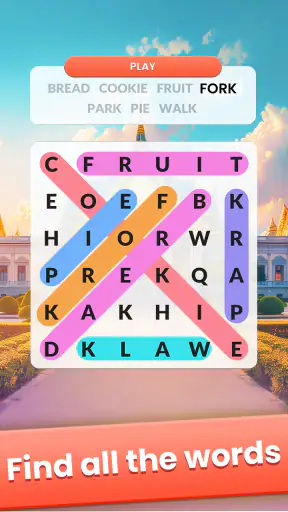 Word Search Trip screenshot 1
