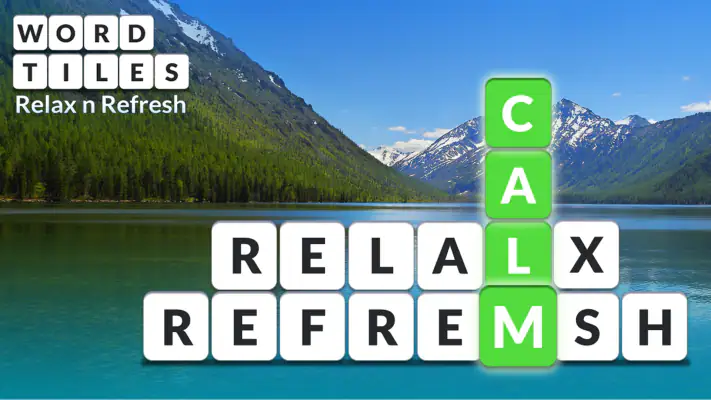 Word Tiles: Relax n Refresh screenshot 1