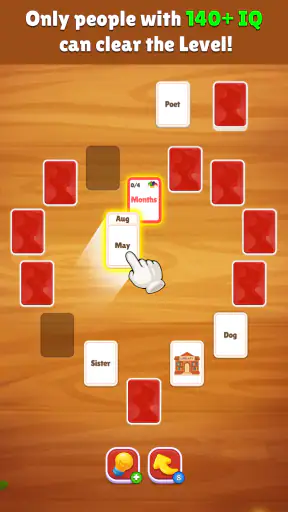 Words Klondike : Associations screenshot 1