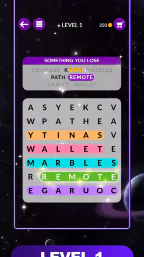 Wordscapes Search: Word Games screenshot 1
