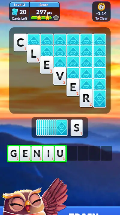 Wordscapes Solitaire screenshot 1