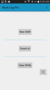 Work Log Pro screenshot