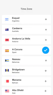 World Clock – World time clock screenshot 2