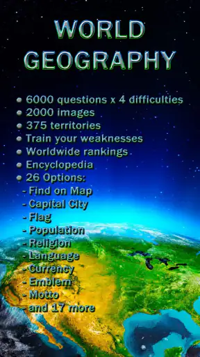 World Geography - Quiz Game screenshot 1