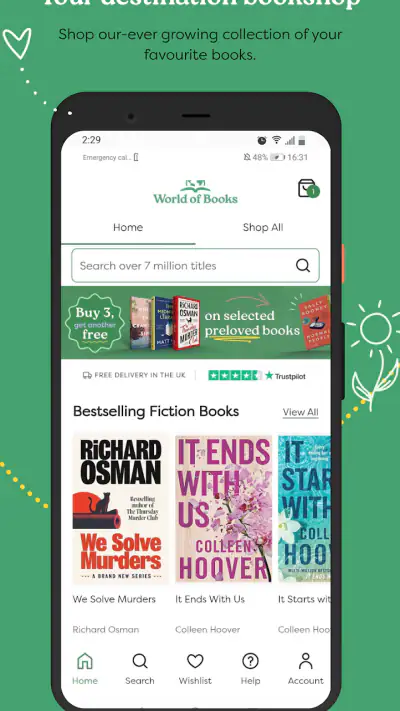 World of Books screenshot 1