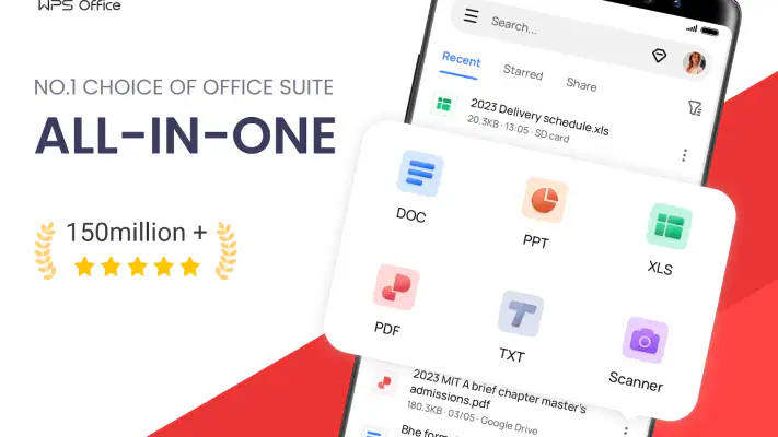 WPS Office-PDF,Word,Sheet,PPT screenshot 1