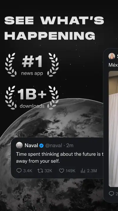X screenshot 1