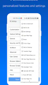 XBrowser - Mini & Super fast screenshot