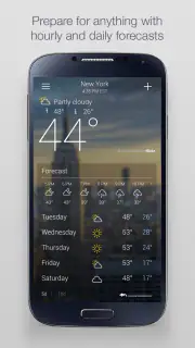 Yahoo Weather screenshot 2