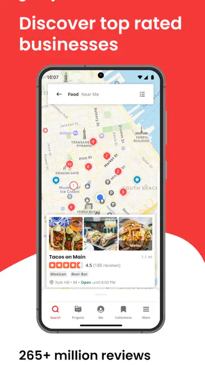 Yelp: Food, Delivery & Reviews screenshot 1