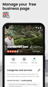 Yelp for Business screenshot