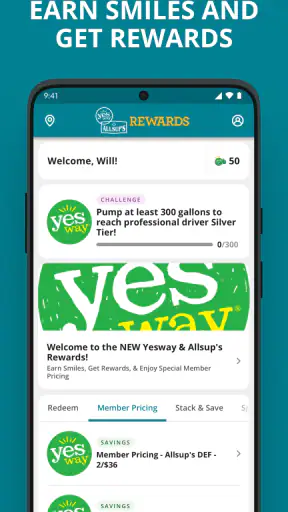 Yesway & Allsup’s Rewards screenshot 1