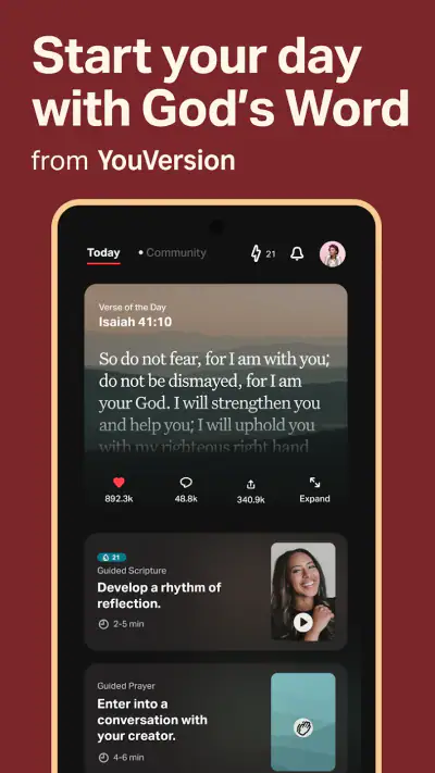 YouVersion Bible App + Audio screenshot 1