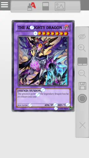 Yugioh Card Maker screenshot 1