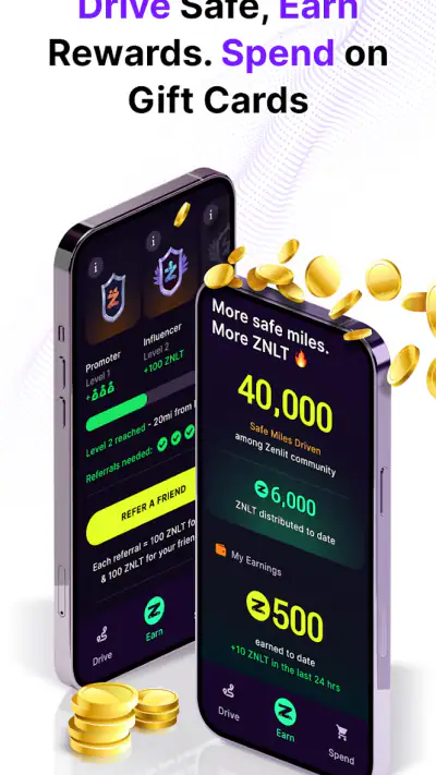 Zenlit: Drive, Earn and Save screenshot 1